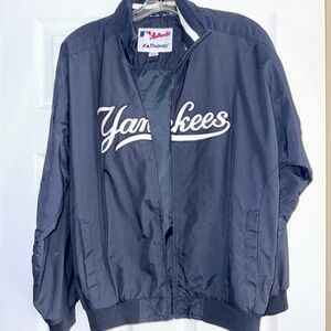 Majestic Yankees Dark Blue Jacket